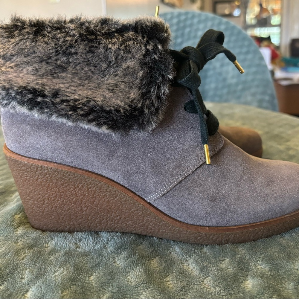 Cole Haan wedge boot size 7